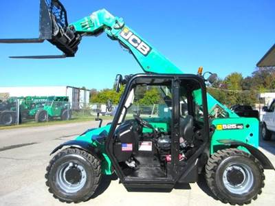 JCB 525-60 Telehandler - 5500lb Capacity, 19ft Lift Height