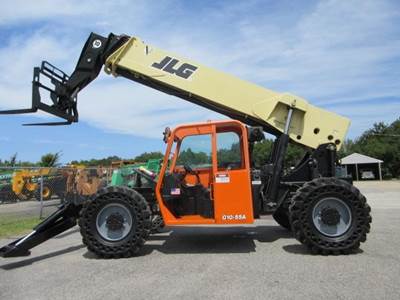JLG G10-55A Telehandler - 10000lb Capacity, 55ft Lift Height