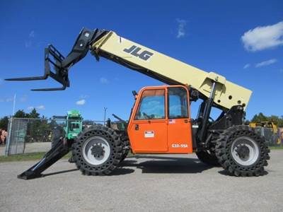 JLG G10-55A Telehandler - 10000lb Capacity, 55ft Lift Height