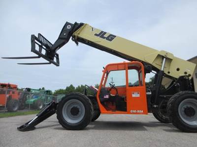 JLG G10-55A Telehandler - 10000lb Capacity, 55ft Lift Height