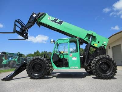 JLG G12-55A Telehandler - 12000lb Capacity, 55ft Lift Height