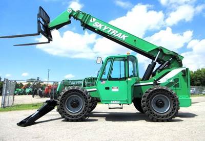 SkyTrak 10054 Telehandler - 10000lb Capacity, 54ft Lift Height