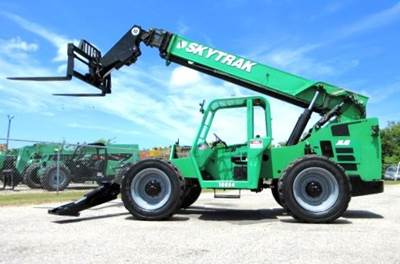 SkyTrak 10054 Telehandler - 10000lb Capacity, 54ft Lift Height