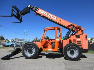 SkyTrak 10054 Telehandler - 10000lb Capacity, 54ft Lift Height