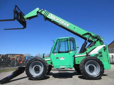 SkyTrak 10054 Telehandler - 10000lb Capacity, 54ft Lift Height