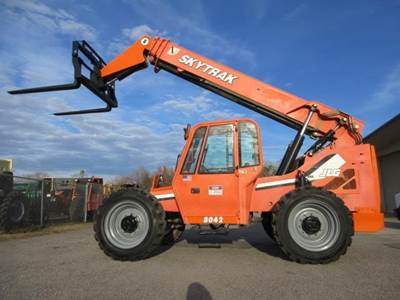SkyTrak 8042 Telehandler - 8000lb Capacity, 42ft Lift Height