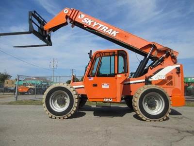 SkyTrak 8042 Telehandler - 8000lb Capacity, 42ft Lift Height