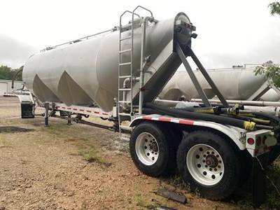 2008 Stephens Tandem Axle Aluminum Dry Bulk / Pneumatic Tank Trailer ...