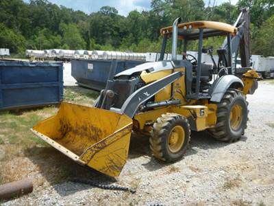 John Deere 410L Backhoe