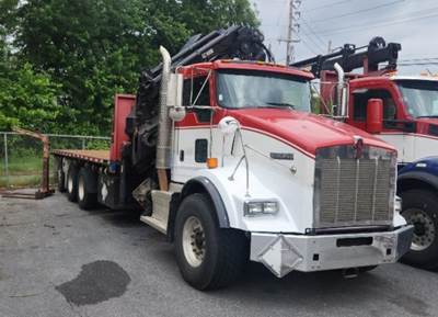 Kenworth T800 Crane Truck