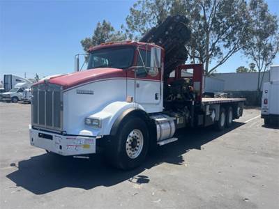 Kenworth T800 Crane Truck