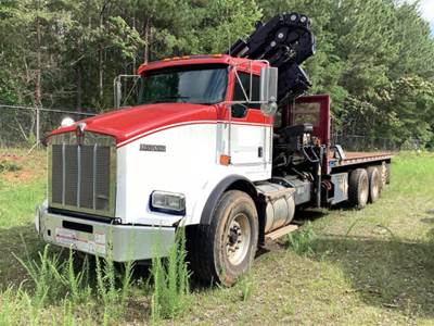 Kenworth T800 Crane Truck