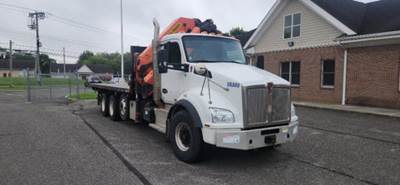 Kenworth T880 Crane Truck