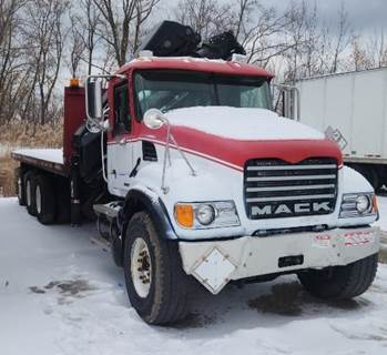 Mack Granite CV713 Crane Truck