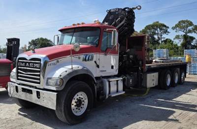 Mack Granite GU713 Crane Truck