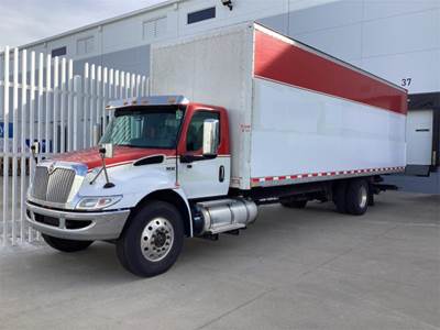 International MV607 Box Truck