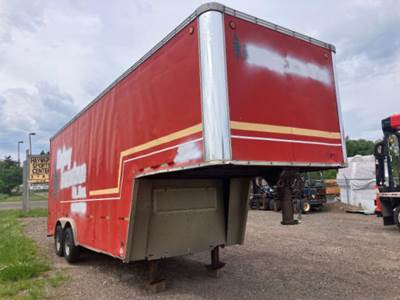 United 28FT GOOSENECK Enclosed Cargo Trailer