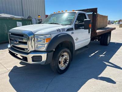 Ford F-550 Flatbed Dump Truck