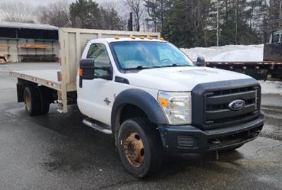 Ford F-550 SUPER Flatbed Dump Truck