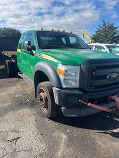 Ford F550 EXT CAB Flatbed Dump Truck