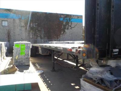 Direct DT45SFTSLS-LH Flatbed Trailer
