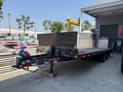 Econoline DPM24FA Flatbed Trailer