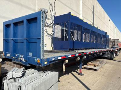 Transcraft TL-2000 Flatbed Trailer