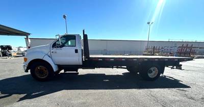 Ford F650 2WD DRW Flatbed Truck