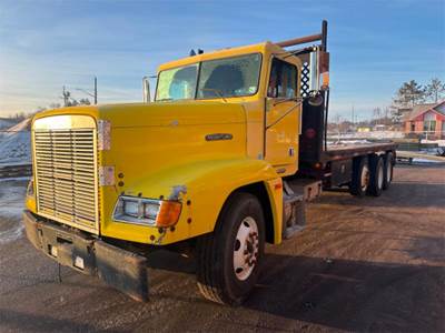 Freightliner FLD120 Flatbed Truck