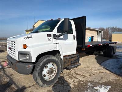 GMC C7500 Flatbed Truck