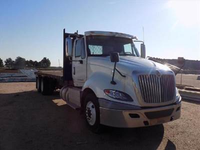 International ProStar+ (Plus) Flatbed Truck