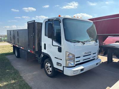 Isuzu NPR Flatbed Truck