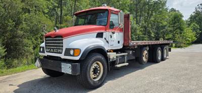 Mack Granite CV713 Flatbed Truck