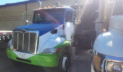 Peterbilt 335 4X2 Flatbed Truck
