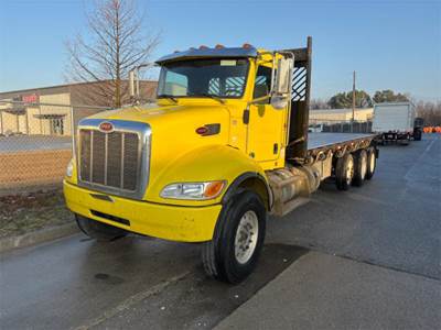 Peterbilt 348 Flatbed Truck