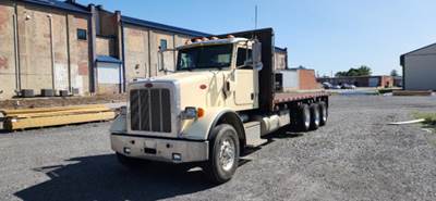 Peterbilt 365 Flatbed Truck