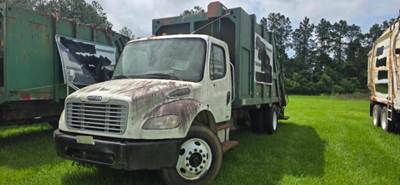 Freightliner M2 106 Side Load Garbage Truck