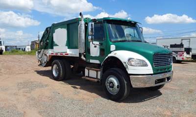 Freightliner M2 106 Side Load Garbage Truck
