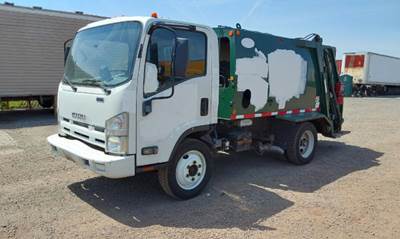 Isuzu NQR MINI Side Load Garbage Truck