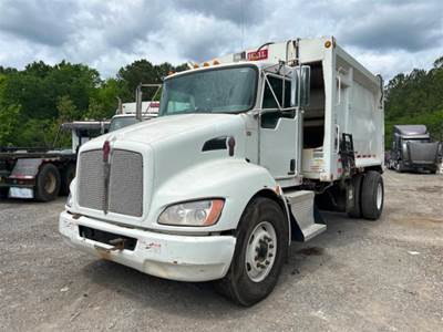 Kenworth T370 Side Load Garbage Truck