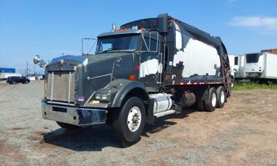 Kenworth T800 Side Load Garbage Truck