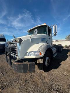 Mack Granite GU813 Side Load Garbage Truck