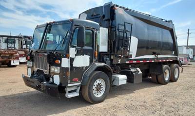 Peterbilt 320 Side Load Garbage Truck