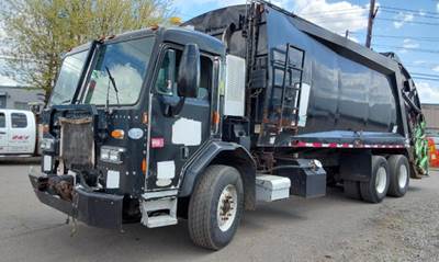 Peterbilt 320 Side Load Garbage Truck