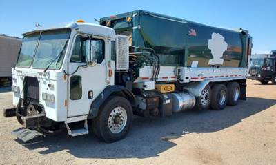 Peterbilt 320 Side Load Garbage Truck