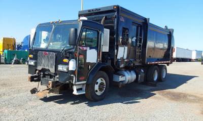 Peterbilt 320 Side Load Garbage Truck