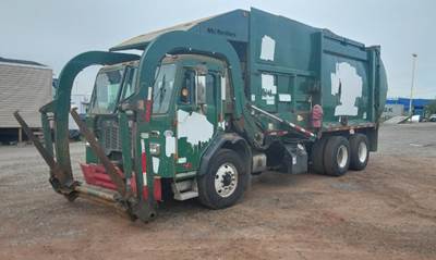 Peterbilt 320 Side Load Garbage Truck