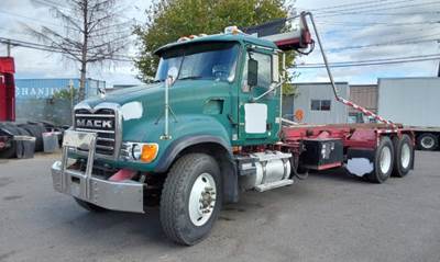 Mack Granite CV713 Roll Off Truck