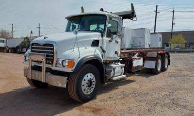 Mack Granite CV713 Roll Off Truck