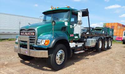 Mack Granite CV713 Roll Off Truck